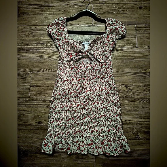 Mable Dresses | Super Cute Floral Mini Dress Mable Mimi & Red Puff Sleeve Red And White Print. | Color: Red/White | Size: M | Dorothypaulina's Closet Mable Dresses | Super Cute Floral Mini Dress Mable Mimi & Red Puff Sleeve Red And White Print. | Color: Red/White | Size: M | Dorothypaulina's Closet